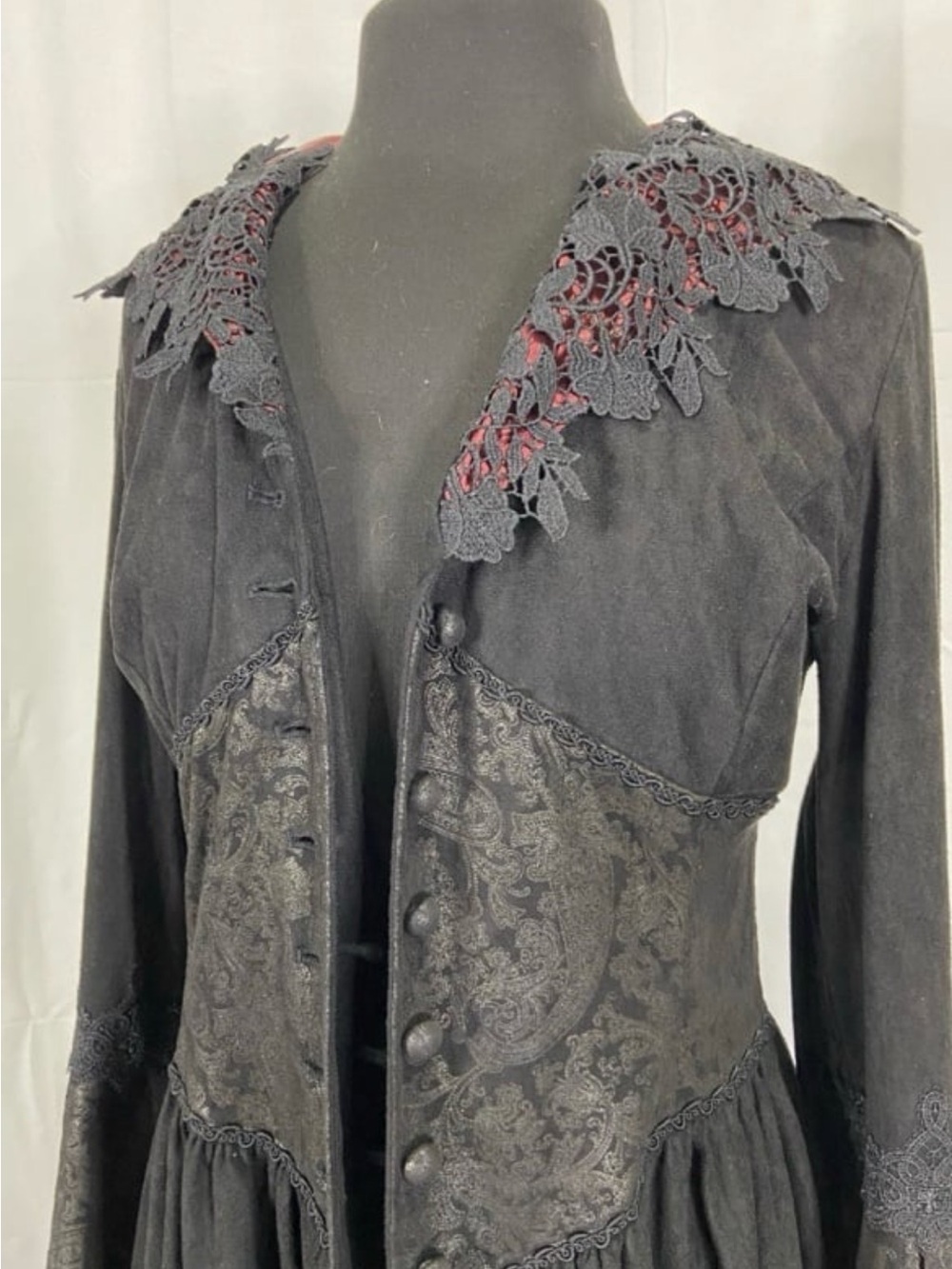 Devil fashion gothic dress jacket Victorian-Inspired